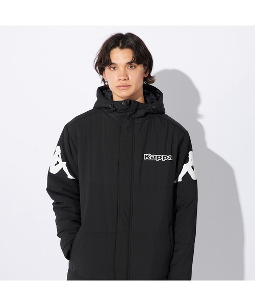 Kappa ダウンジャケット ダウン カッパ ブランド ロゴ 軽量タフタ