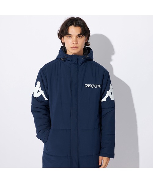 Kappa（カッパ） ダウンジャケット ダウン ブランド ロゴ 軽量タフタ