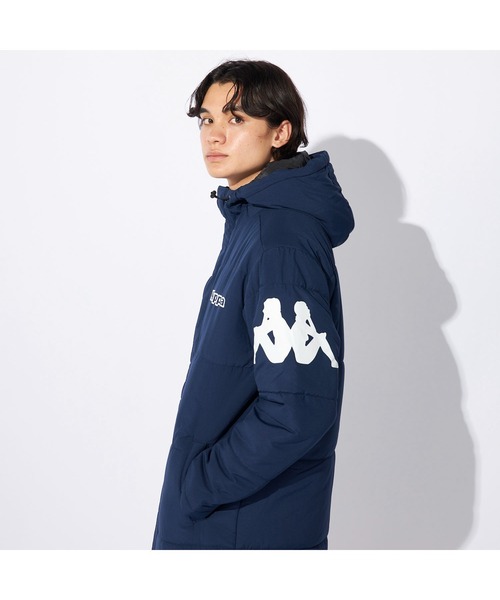 Kappa（カッパ） ダウンジャケット ダウン ブランド ロゴ 軽量タフタ