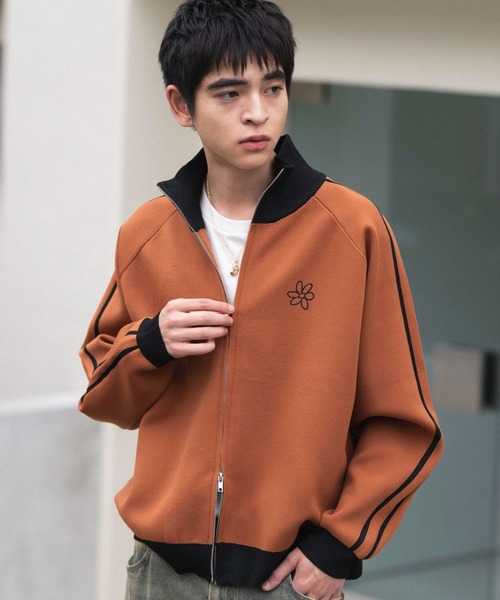 WEGO（ウィゴー） ブルゾン アウター WEGO/ライントラックニット