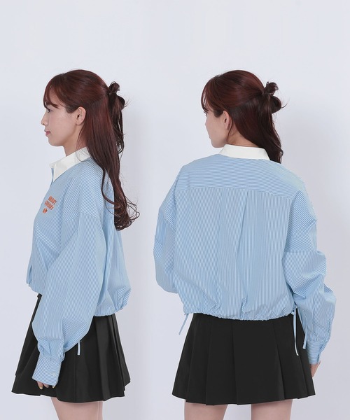 「MARY QUANT」 長袖シャツ M ブラック レディース_画像4