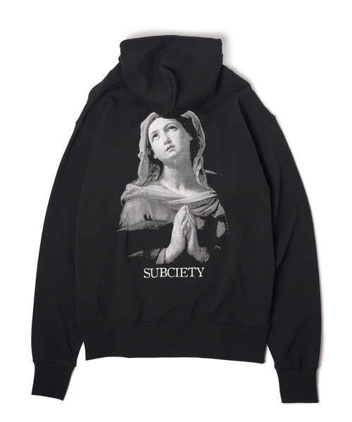 黒 マリアフーディー 専用ページ Subciety（サブサエティ） パーカー