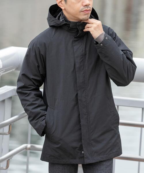 URBAN RESEARCH ROSSO MEN ダウンジャケット ダウン 3WAYフーデッド