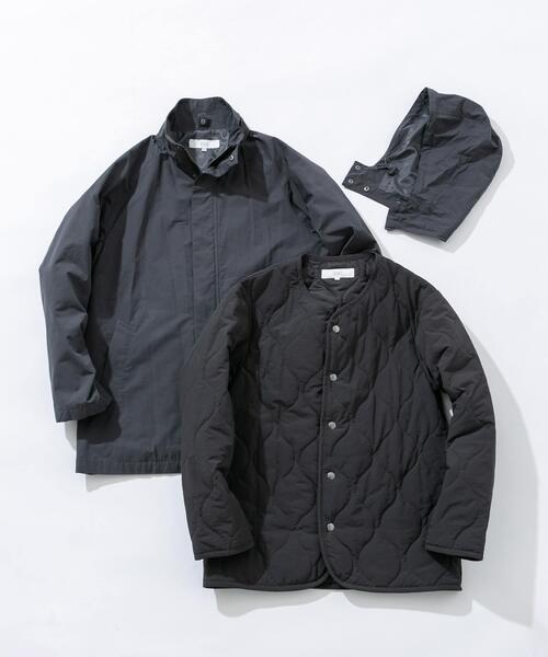 URBAN RESEARCH ROSSO MEN ダウンジャケット ダウン 3WAYフーデッド