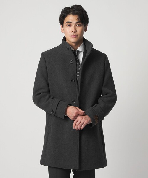 A DAY IN THE LIFE コート ジャケット メルトン スタンドカラーコート
