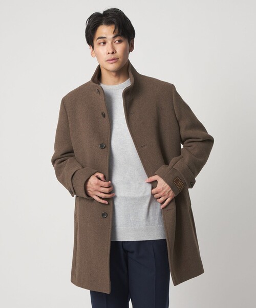 A DAY IN THE LIFE コート ジャケット メルトン スタンドカラーコート