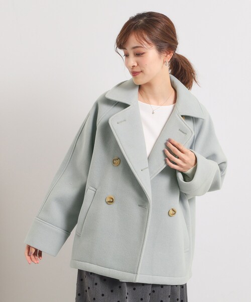 N.O.R.C（ノーク）の「Wフロントミドルコート（ピーコート）」 - WEAR