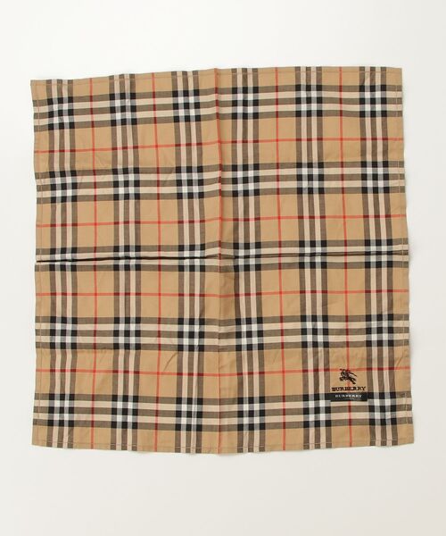 Burberry ハンカチ BURBERRY（バーバリー） チェック柄ハンカチ・ハンドタオル - ブラウン