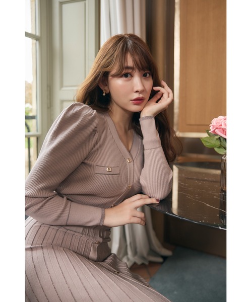 Her lip to ワンピース Suite Room Knit Long Dress : ZOZOTOWN Yahoo