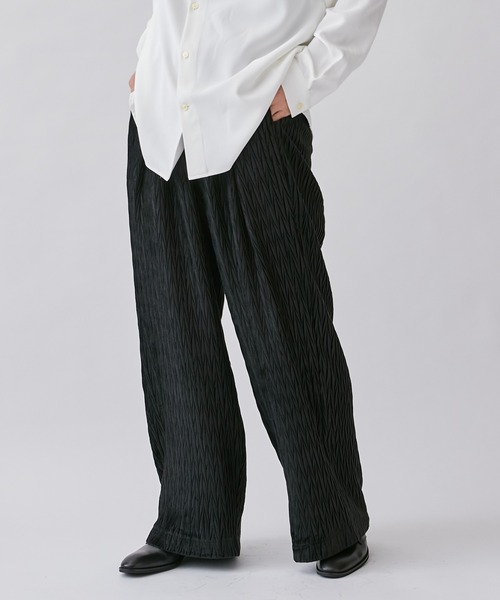 Lui's（ルイス） スラックス FREE ブラック メンズ : ZOZOTOWN Yahoo