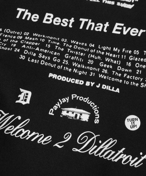 HUF（ハフ） パーカー HUF X J DILLA DIGGIN PO WASHED HOODIE メンズ