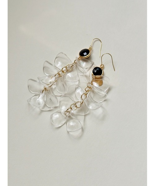 TONE（トネ） ピアス 「Agaro」No.496 大きめ ゆれるピアス サージカル