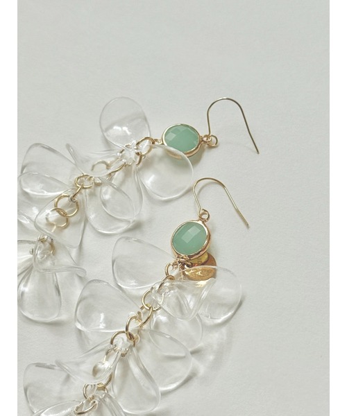 TONE（トネ） ピアス 「Agaro」No.496 大きめ ゆれるピアス サージカル