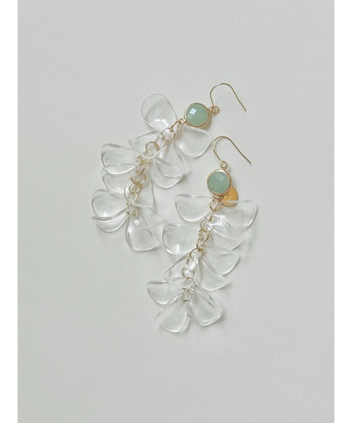 TONE（トネ） ピアス 「Agaro」No.496 大きめ ゆれるピアス サージカル