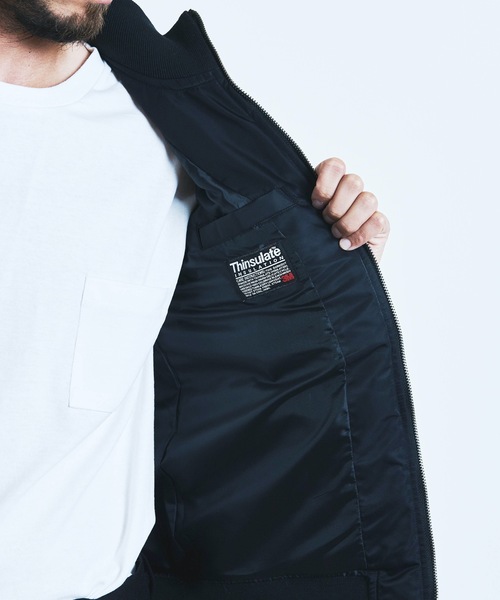 「Magine」 ブルゾン 44 ネイビー メンズ_画像8