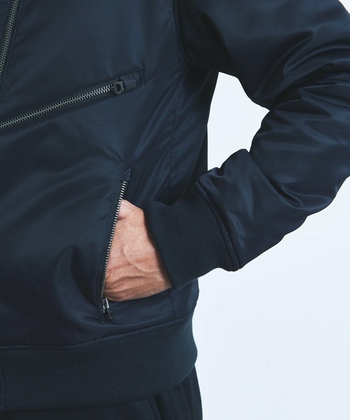 「Magine」 ブルゾン 44 ネイビー メンズ_画像9