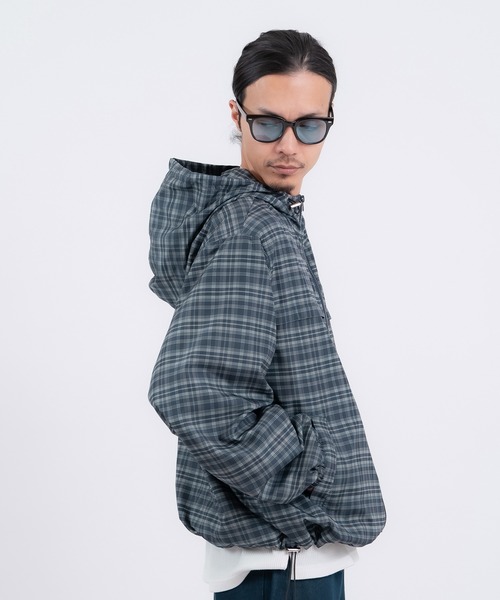 improves（インプローブス） ナイロンジャケット チェック柄