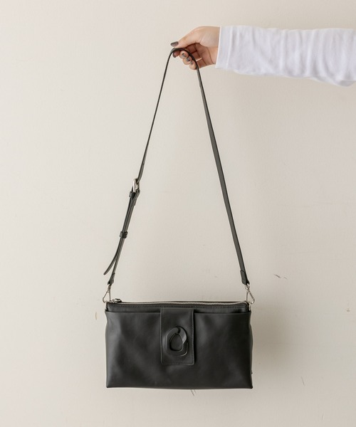 「ear PAPILLONNER」 ショルダーバッグ FREE グレー レディース_画像3