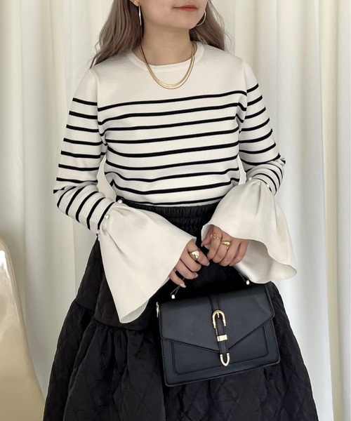 「prose verse」 長袖ニット MEDIUM ブラック レディース_画像6