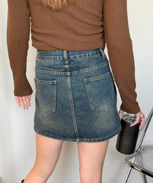 「non-hedge」 キュロット M ブルー レディース_画像6