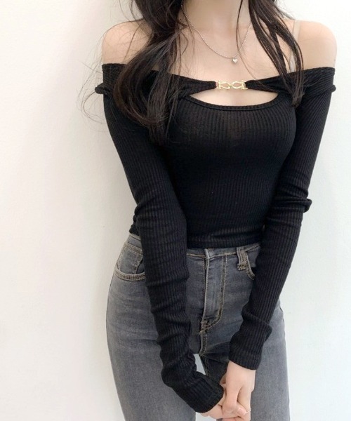 「Riff」 ボレロ FREE ブラック レディース_画像6