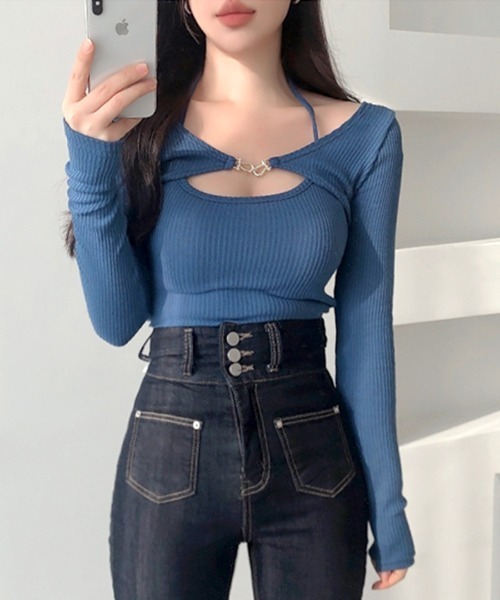 「Riff」 ボレロ FREE ブラック レディース_画像8