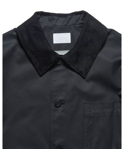 SOPHNET.（ソフネット） カバーオール LEATHER COLLAR COVERALL メンズ