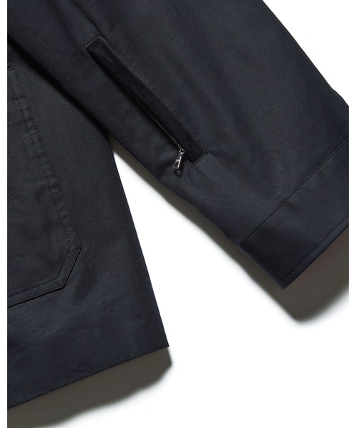 カバーオール LEATHER COLLAR COVERALL メンズ レディースの画像