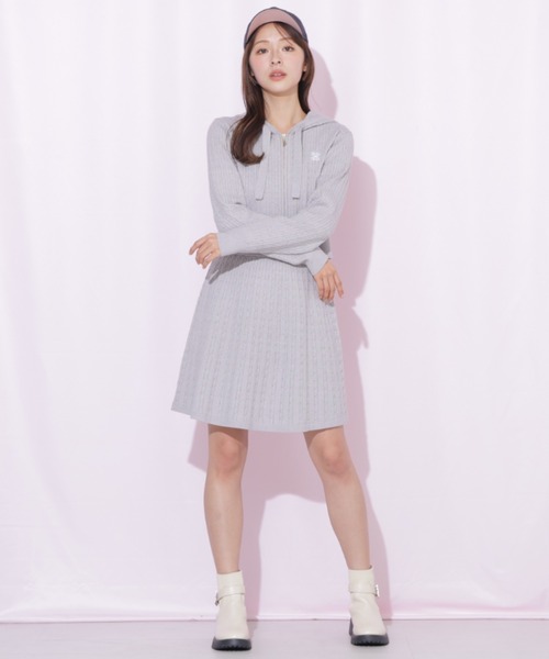 JILLSTUART♡セットアップ ジルバイジルスチュアート JILL by JILLSTUART ◇ハーフジップ