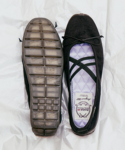 「ROCKFISH WEATHERWEAR」 フラットパンプス 23.5cm ブラック レディース_画像7