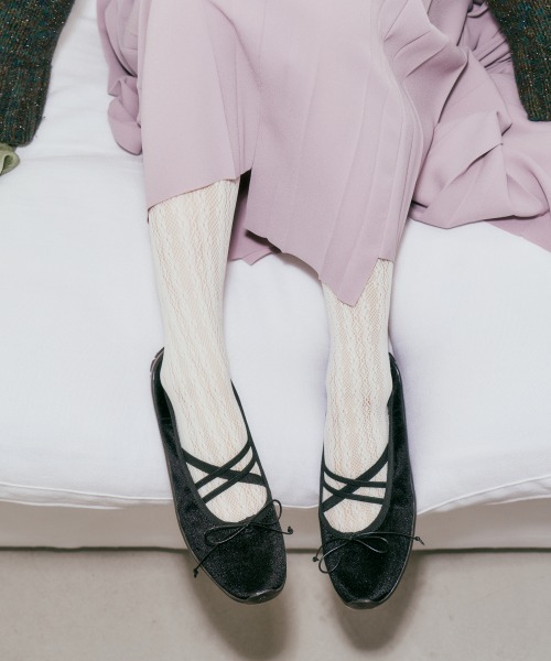 「ROCKFISH WEATHERWEAR」 フラットパンプス 23.5cm ブラック レディース_画像9