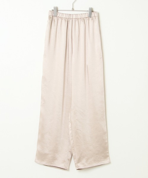 「notch.」 イージーパンツ TM ベージュ レディース_画像9