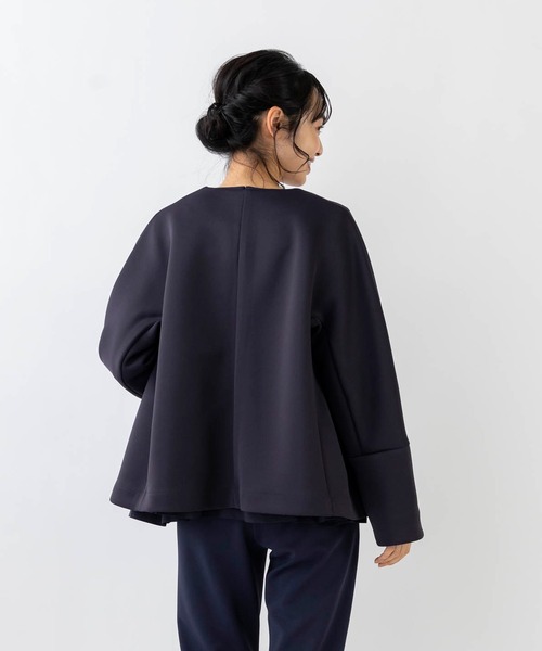 「Sono」 ノーカラーコート 1 グレー系その他 レディース_画像4