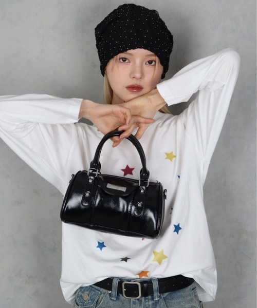 丸みバッグ☆ ジョリーフルール BARELY BLUE ショルダーストラップ ショルダーバッグ バッグ ミニ
