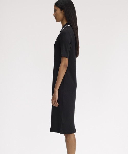 FRED PERRY（フレッドペリー） ワンピース Ribbed Polo Dress／リブ