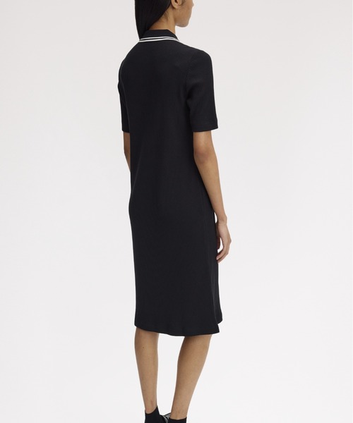 FRED PERRY（フレッドペリー） ワンピース Ribbed Polo Dress／リブ
