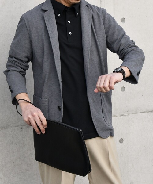 [SHIPS any] tailored jacket LARGE темно-синий мужской 