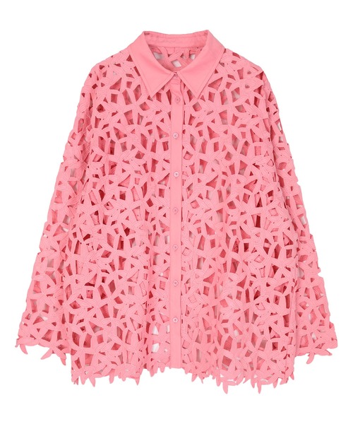 「miette」 長袖ブラウス FREE ブラック レディース_画像9