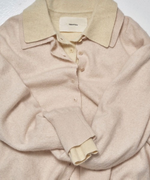 TODAYFUL 「TODAYFUL」 ニットカーディガン FREE クリーム レディース