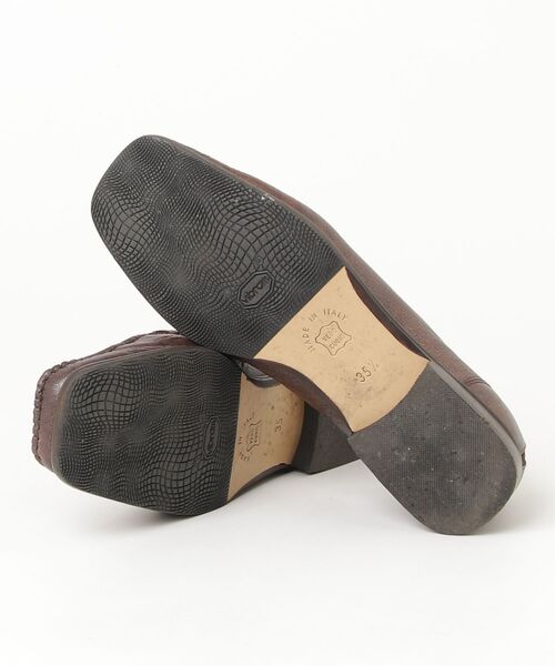 「PASCUCCI」 シューズ 35.5 ブラウン レディース_画像3