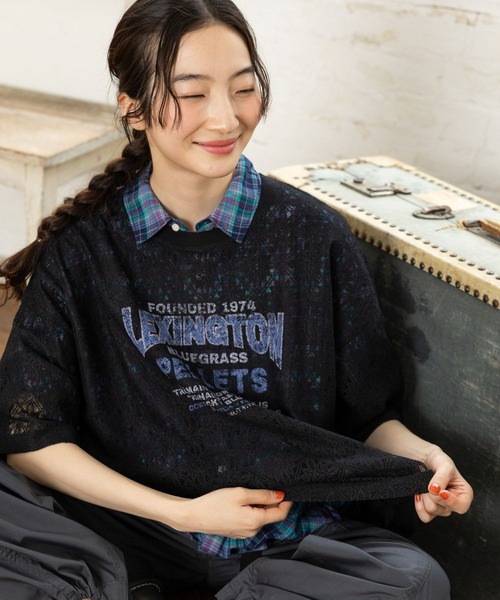 「niko and...」 半袖カットソー MEDIUM アイボリー レディース_画像5