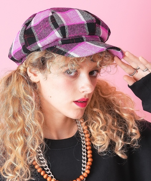 「ankoROCK」 キャスケット ONESIZE ネイビー メンズ_画像2