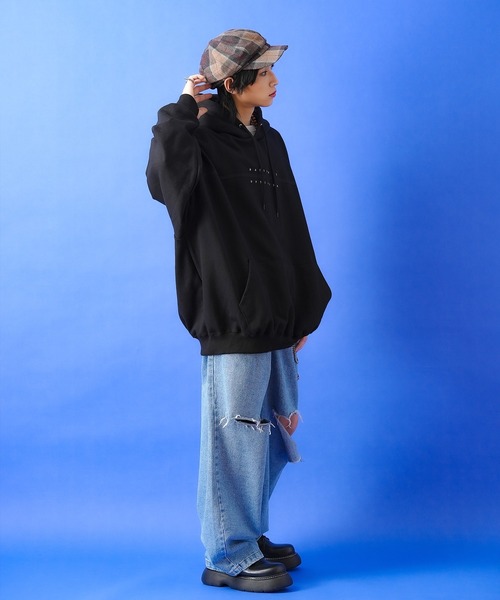 「ankoROCK」 キャスケット ONESIZE ネイビー メンズ_画像5