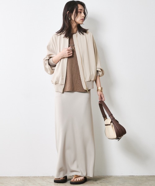 CHIC STYLE（シックスタイル） ブルゾン アウター ライトブルゾン