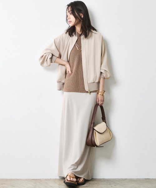 CHIC STYLE（シックスタイル） ブルゾン アウター ライトブルゾン