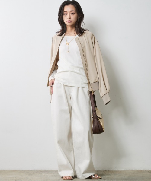 CHIC STYLE（シックスタイル） ブルゾン アウター ライトブルゾン