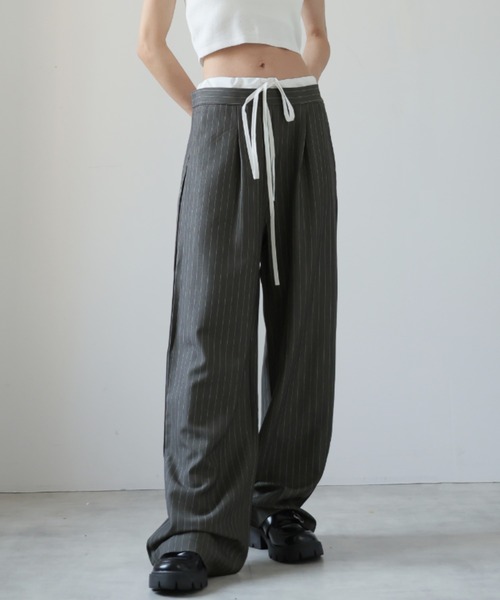 「Ulysses」 「Doula Doula」スラックス F グレー レディース_画像9