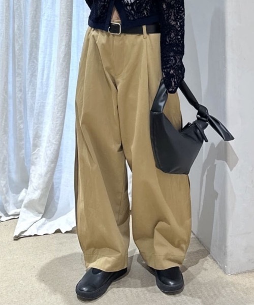 STYLEMIXER（スタイルミキサー） パンツ サイドタックフォルムパンツ