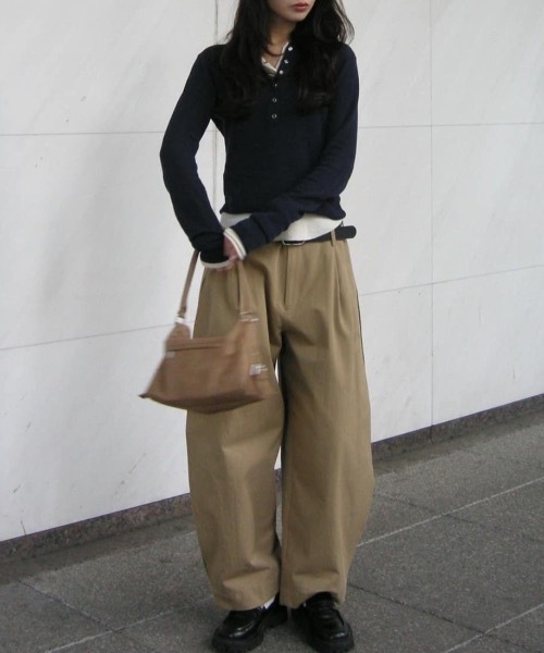 STYLEMIXER（スタイルミキサー） パンツ サイドタックフォルムパンツ
