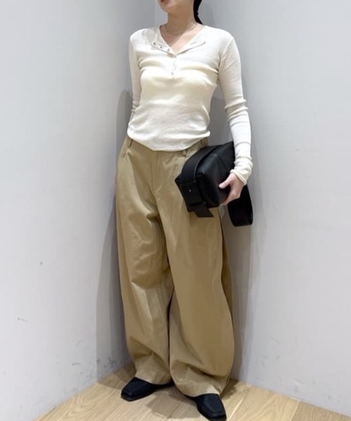 STYLEMIXER（スタイルミキサー） パンツ サイドタックフォルムパンツ